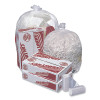 Pitt Plastics MR43484MC HD Mini Roll Trash Liner, 56 gal Glutton, 22 , 43 in W x 48 in H, Natural
