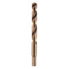 Jobber Drill, 12 MM Size, 5.9 Inch L, Cobalt, Bright, Split