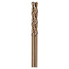 Jobber Drill, 3 MM Size, 2.4 Inch L, Cobalt, Bright, Split