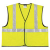 Value Class 2, Polyester, Safety Vest, 2" Silver Stripe, FLUOR LIME