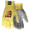 Cut Resistant Gloves, Grip Sharp, Kevlar, Medium, Yellow