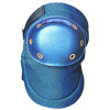 OccuNomix 125 Value Contoured Hard Cap Knee Pads Hook and Loop Blue