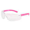 Safety Glasses, BearKat BK2 Series, Clear Lens, Pink Temple