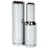 Williams 1/2" Dr Deep Socket 12-Pt 7/16"