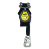 Miller by PIP MTL-OTB2-64/9FT TurboLite+ T-BAK Personal Fall Limiter, 9 ft L, Twin Leg, Locking Snap Hook, 420 lb Load Cap, 3600 lb Breaking Strength
