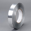 Foil Tape, 438, Silver, 1 Inch W, 60 yd L, Acrylic, 7.2 mil, 48 RL/CS