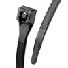 Gardner Bender 46314UVBFZ Xtreme Temp Cable Ties, 50 lb Tensile Strength, 14 in, Black, 100/Bag