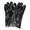 MCR Safety 6200 Economy Dipped PVC Gloves, 10 in L, Large, Black