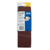 Portable Belts - Aluminum Oxide Job Pack, Grit: 80 Medium, Size: 3"x21", Packaging Qty: 5 per pack/5 packs per case