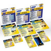 Hook & Sand - Paper Job Pack, Grit: P60, Size: 5" x 5 and 8 Hole - Universal Vac hole, Packaging Qty: 25 Sheets per pack/10 packs per case