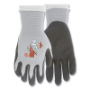 MCR Safety 9673M NXG Nitrile Coated Work Gloves, 9673, Medium, Black/Gray