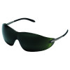 MCR Safety S21150 S21 Series Protective Eyewear, Green Filter 5.0 Lens, Chrome Frame, Metal