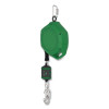 MSA VSLEG-101-NE-A V-Series Single-Leg Energy Absorbing Cable Lanyard 30 Ft Gauge Stop 36CS Snap