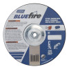 Norton Grinding Wheel, Depressed Center, Type 27 - Metal - Charger Zirconia Alumina, Size: 9 x 1/8 x 5/8-11, Maximum RPM: 6600