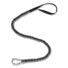 MSA 10207287 Retractable Tool Tether, Carabiner/Loop, 0.8 in W x 35.4 in Retracted L x 47.2 in Extended L, 10 lb Capacity