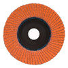 Norton Quick Trim SG Blaze Flat Flap Disc, Series: R980P, Type 27, Size: 4-1/2 x 7/8, Grit: 40, Material: Ceramic Aluminum Oxide, Package Qty: 10 per pack