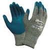 HyFlex 103364 11-501 Nitrile Palm Coated Gloves, Size 6, Gray/Blue