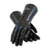PIP PROCOAT PVC GLOVES, SEMI-ROUGH FINISH, BLACK, 14" LENGTH, INTERLOCK LINED , Case Qty.: 6 Dozen