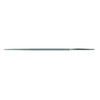 Round File, 0.25 Inch Dia, Double Cut Edges, 8 Inch L, Steel