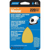 DETAIL/PROFILE For Black & Decker/Craftsman Mouse Sander, Size: 3"x7" Iron Shape Sheets, Type: Very Fine, GRIT: 220, Packaging Qty: 5