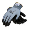 PIP G-TEK 3GX,18 GAUGE DYNEEMA, BLUE KNIT W\ BLACK POLYURETHANE PALM COATING, EN3342 , Size Large, Case Qty.: 12 Dozen