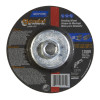 NORTON Gemini Depressed Center Grinding Wheel, Type 27, A24S Size: 4-1/2 X 1/4 X 5/8-11, Mineral: Aluminum Oxide, Packaging Qty: 10 per box, Replaces discontinued item 66252830432