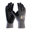 PIP G-TEK MAXIFLEX ULTIMATE, BLACK MICRO-FOAM NITRILE COATED PALM & FINGER TIPS, GRAY SEAMLESS KNIT NYLON LINER, Size 3XL, Case Qty.: 12 Dozen