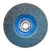 Norton BlueFire Coated Flap Disc, Type: 27, Series: R884P,  Size: 4-1/2" x 5/8" -11(HB1), Grit: 40 Max RPM: 13300, Box Qty: 10 per box