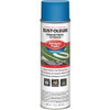 Striping Paint, 1600, Industrial, 17 oz, Aerosol Royal Blue