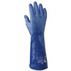 Chemical Resistance Glove, Medium, 13.75 L, Royal Blue