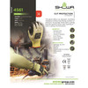 Cut Resistant Glove, Large, A4 Cut, Nitrile, Yellow, 9.5 L