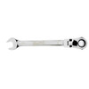 Combination Wrench, 7/16 Inch Opening, Rounded, Flexible