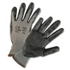 PIP 713SNFM PosiGrip Foam Nitrile Palm-Coated Polyester Gloves, Medium, Gray Shell