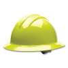 Bullard 33HYR C30 Classic Full-Brim Hard Hat, 6-point Ratchet, Hi-Viz Yellow