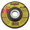 DeWalt DW4514 Type 27 Grinding Wheel, 4-1/2 in dia, 7/8 in Arbor, 13300 RPM, 24 Grit