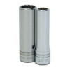 Socket, 3 1/4 Inch OAL, Deep, 1/2 Inch Dr, 9/16 Inch Size