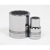 Socket, 11/2 Inch OAL, Shallow, 1/2 Inch Dr, 15 MM Size