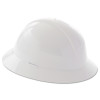 North by PIP A119R010000 A119R Type II Hard Hat, 6 point suspension, Full Brim, White, w/Foam Liner
