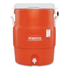 Igloo 42021 Seat Top Water Jug 10 Gallon Orange White