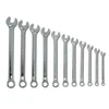 Williams Combination Wrench Set, Finish: Satin, Set Qty: 16 Pieces, Sizes: 1-5/16 through 2-1/2, Packaging Qty: 1 set per case