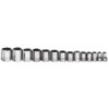 Socket Set, 14 Pieces, 1/2 Inch Dr, Shallow, 1/2 Inch Size