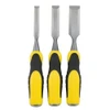 Chisel Set, STANLEY® CHISEL SHORT BLADE BI-MATERIAL SET - 3 PC.