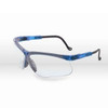 Eye Protection, Genesis Clear Lense, Vapor Blue Frame, Anti Scratch Safety Glasses