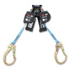 DBI-SALA 7012818585 Nano-Lok Wrap Back Self Retracting Lifeline, 8 ft, Tie-Back Rebar Hook, 420 lb, Twin Leg