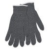 MCR Safety 9637LM Multipurpose String Knit Gloves, Large, Knit Wrist, Regular Weight, Gray