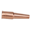MIG Nozzle, 3/8 Inch Dia, Short Stop, Tapered, Tweco