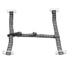 MSA 10124238 4-Point Chinstrap, V-Gard Hardhats, One Size, Black/White