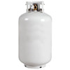 Cylinder, Steel, White, 30 lb. for Propane Service, OPD Valve, (1) Per Each