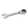 Combination Wrench, 17 MM Opening, Rounded, 12-Point
