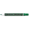 DYKEM 84007 BRITE-MARK Medium Permanent Paint Marker, Valve Action, Green